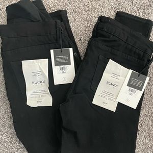 UNAVAILABLE !!! NWT - size 6 & 8 black Blanqi postpartum skinny jeans